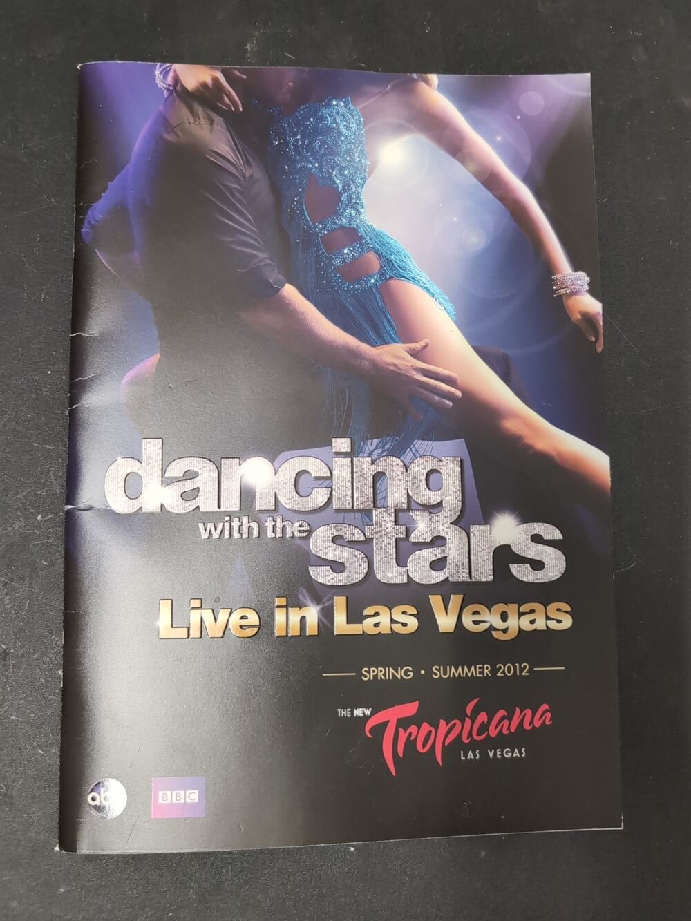 Dancing With The Stars Live Las Vagas 2012 Program Tropicana ABC BBC Spr Sum